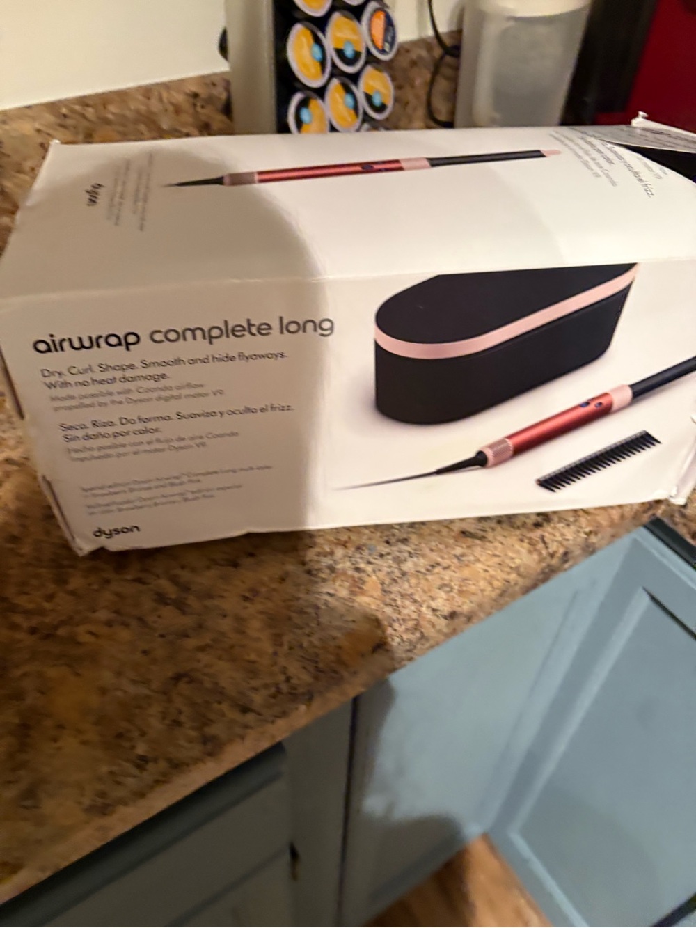 Dyson Airwrap Complete Long Styler - Black and Pink Rose